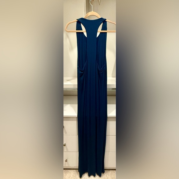 Long navy blue dress - Bel Kazan - M - Picture 1 of 4